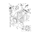 Whirlpool WGD88HEAC2 cabinet parts diagram