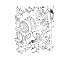 Whirlpool WGD96HEAW2 bulkhead parts diagram