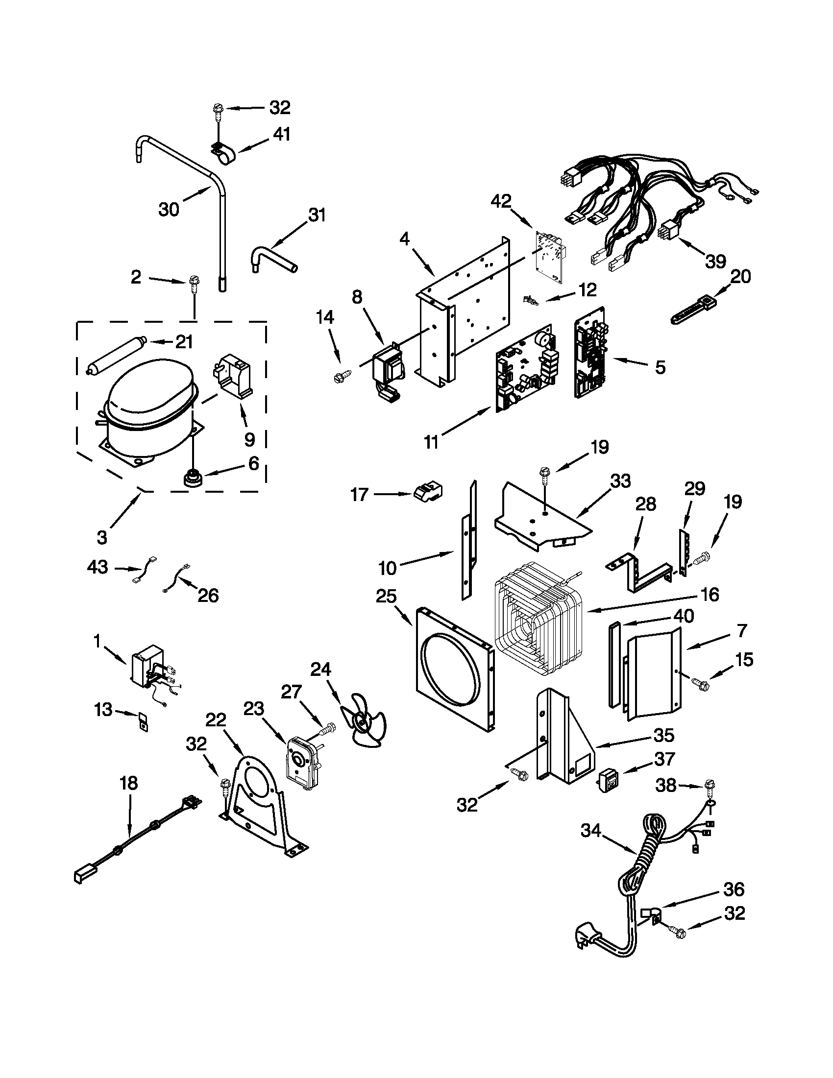 UPPER UNIT PARTS