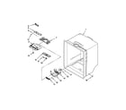 Whirlpool GX5FHDXVY010 refrigerator liner parts diagram