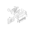 KitchenAid KGRS306BSS1 control panel parts diagram