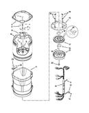 Motor, basket and tub parts