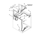 Whirlpool LTG5243DQC dryer support and washer parts diagram
