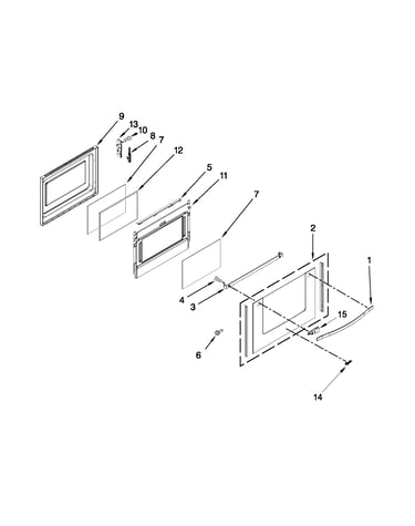 Lower door parts