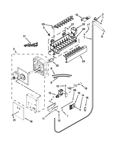 Ice maker parts