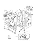 Lower cabinet and front panel parts