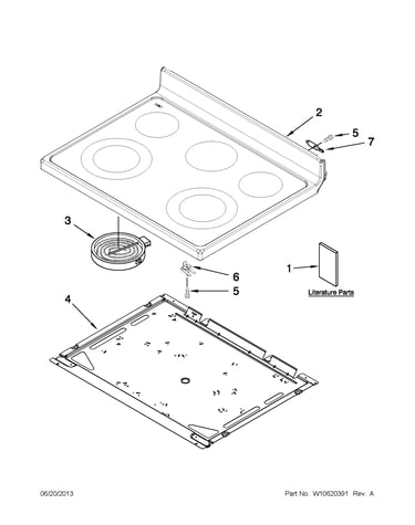 Cooktop parts