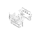 Maytag YMER7685BS0 control panel parts diagram