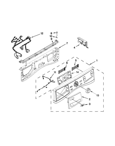Control panel parts
