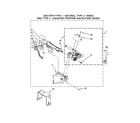 Whirlpool WGD96HEAC1 w10307147 burner assembly parts diagram