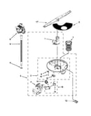 Pump, washarm and motor parts