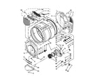 Whirlpool WGD9051YW3 bulkhead parts diagram