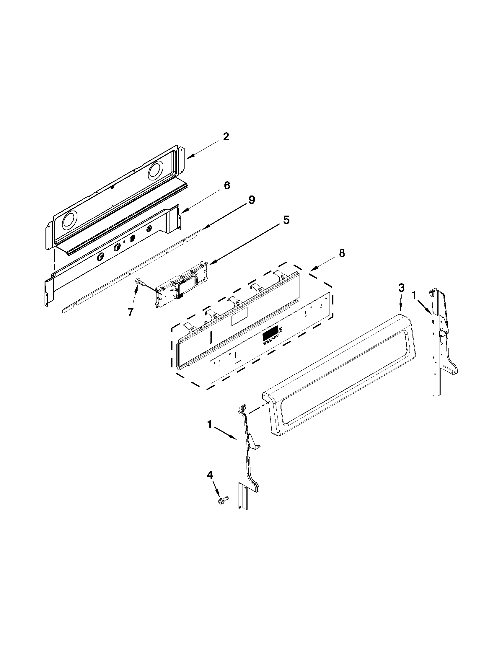 CONTROL PANEL PARTS