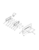 Upper door parts