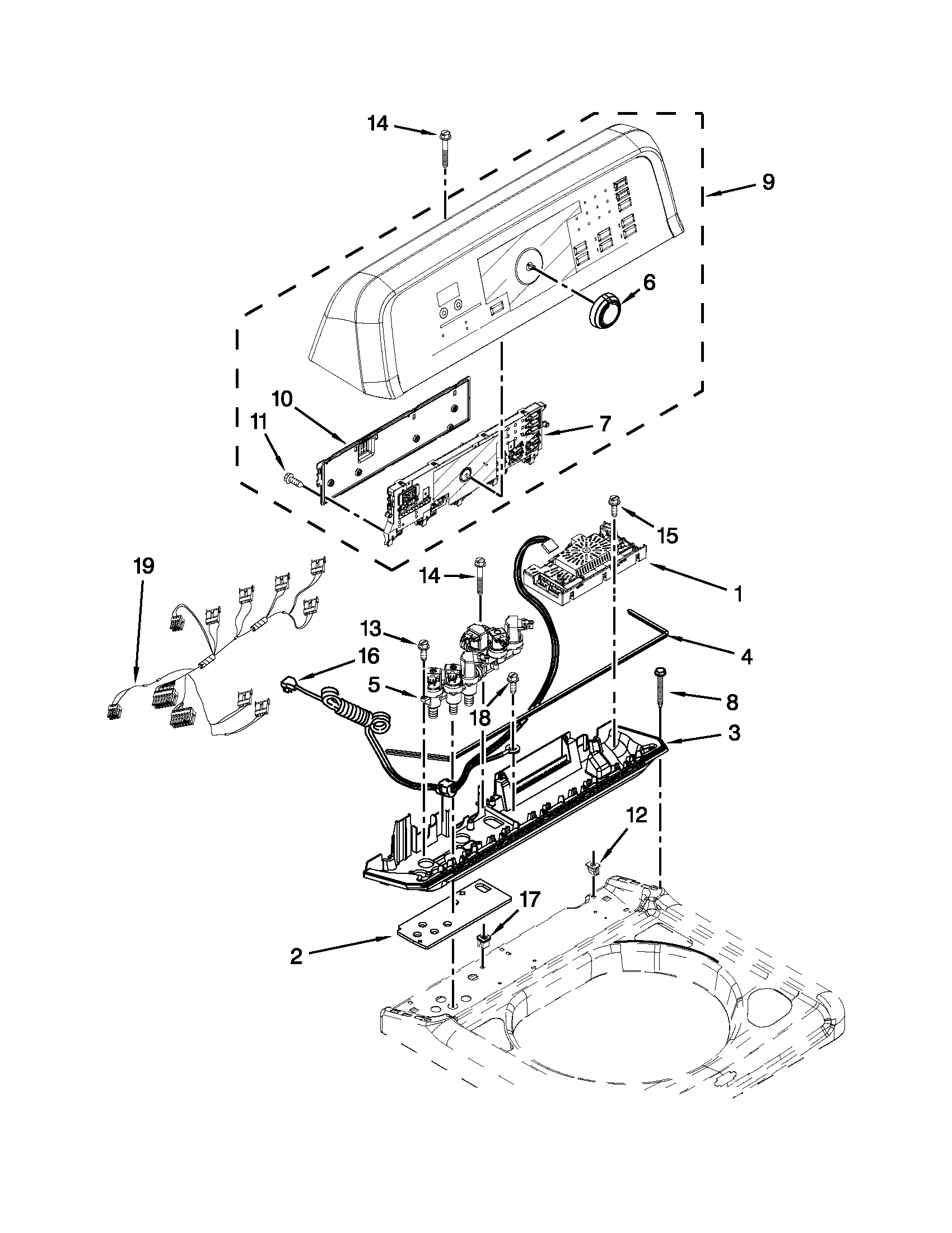 Control panel parts