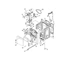 Maytag MGDB700BW0 cabinet parts diagram