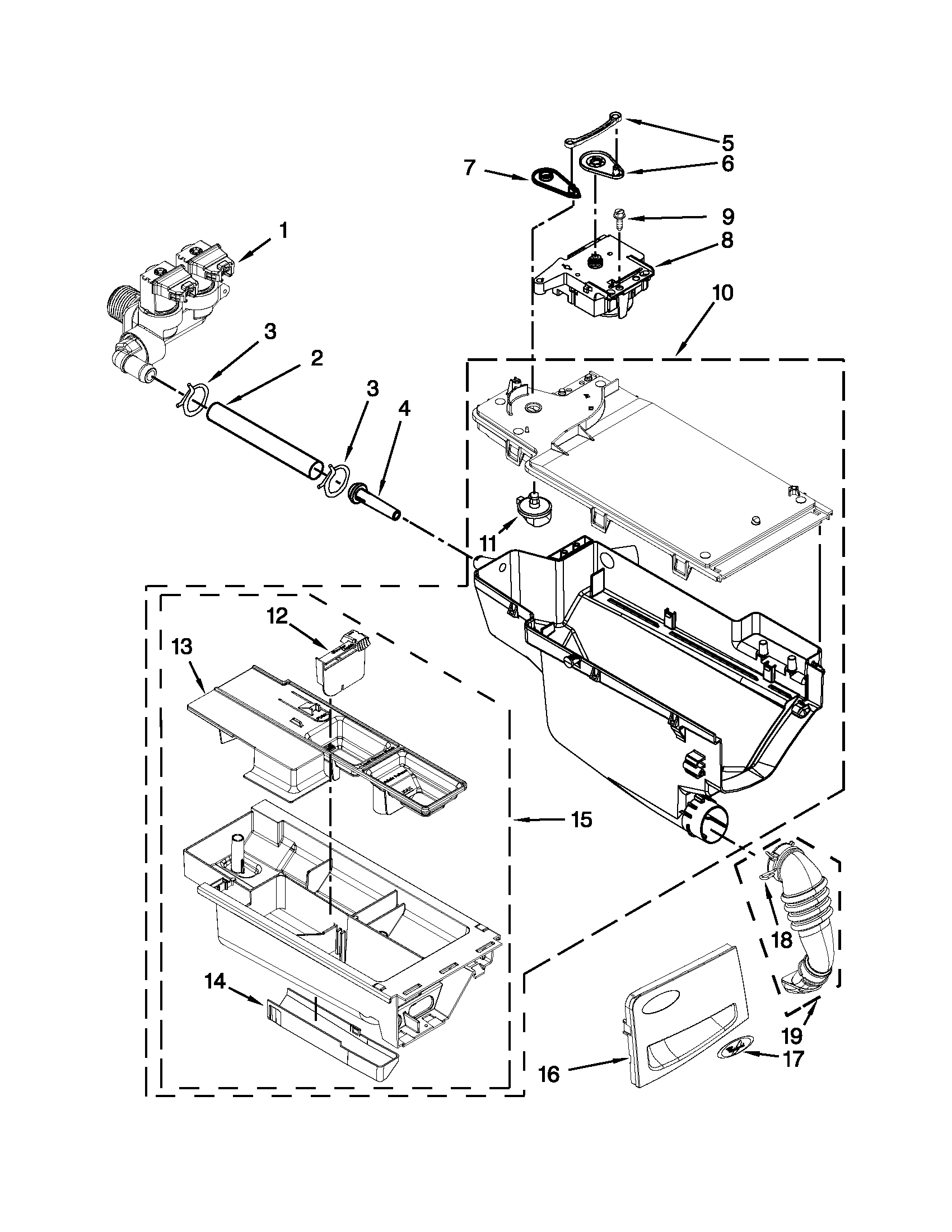 DISPENSER PARTS