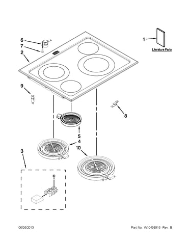 Cooktop parts