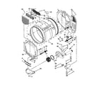 Whirlpool 3LCGD9100WQ3 bulkhead parts diagram