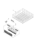 Lower rack parts