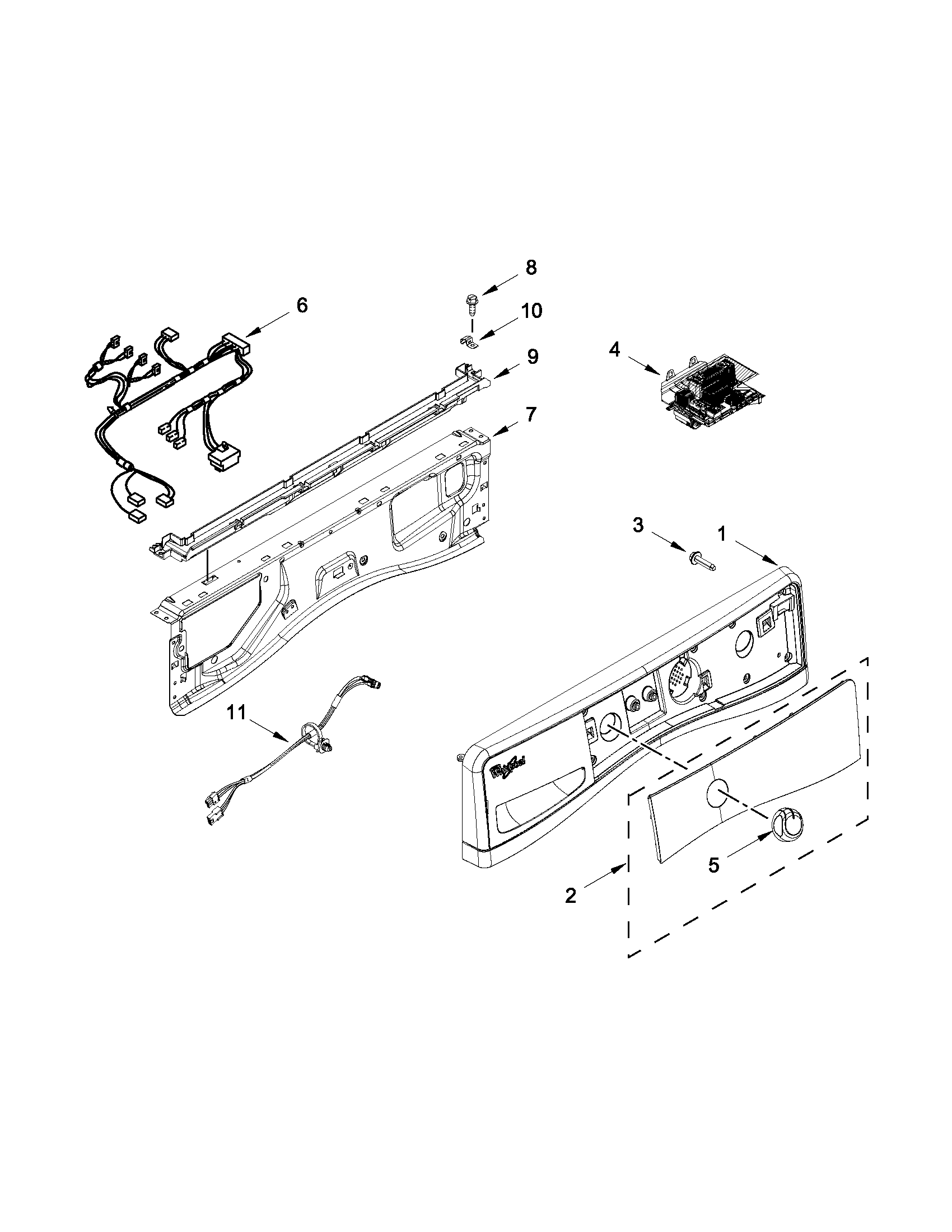 CONTROL PANEL PARTS