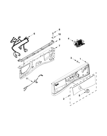 Control panel parts
