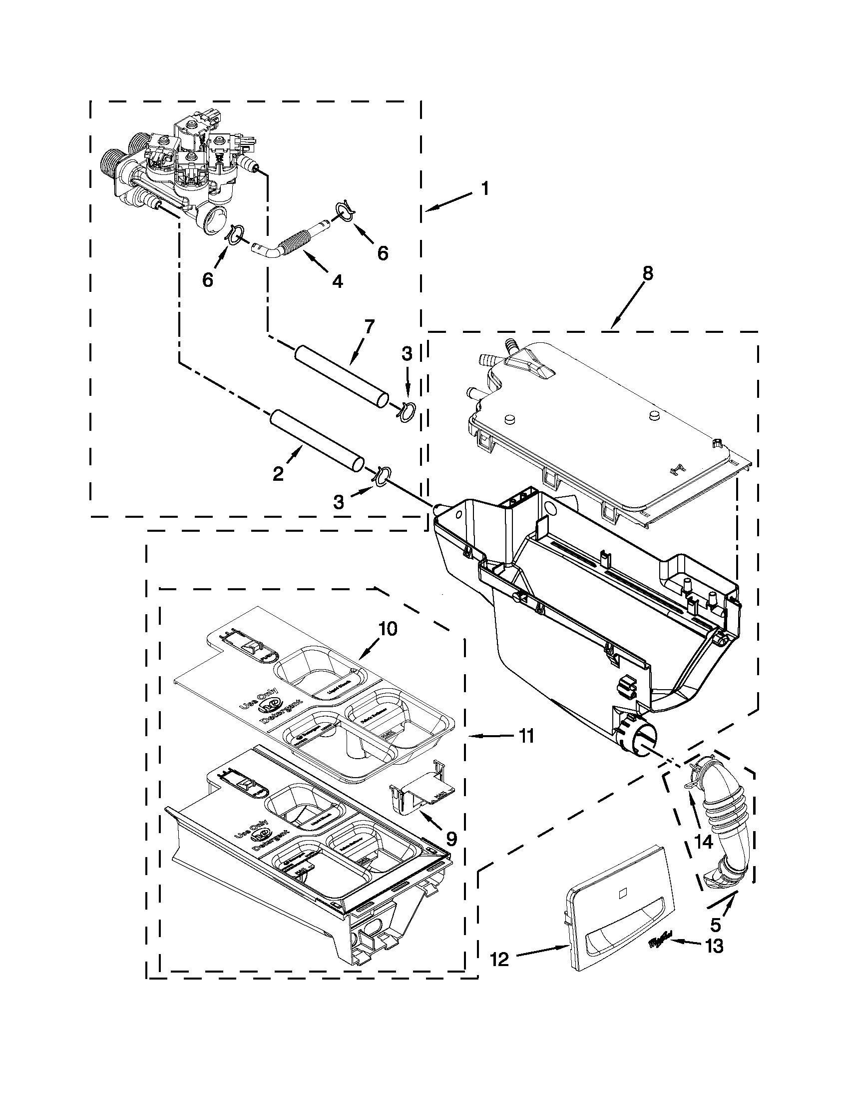 DISPENSER PARTS