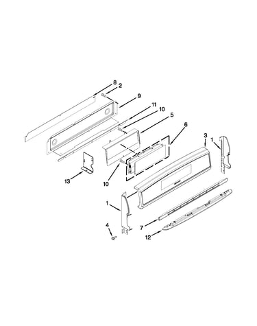 Control panel parts