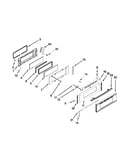Upper door parts