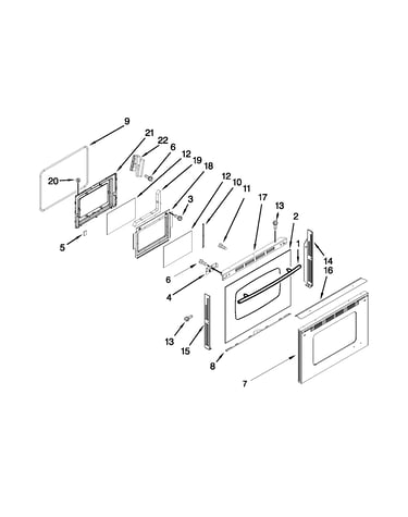 Lower door parts