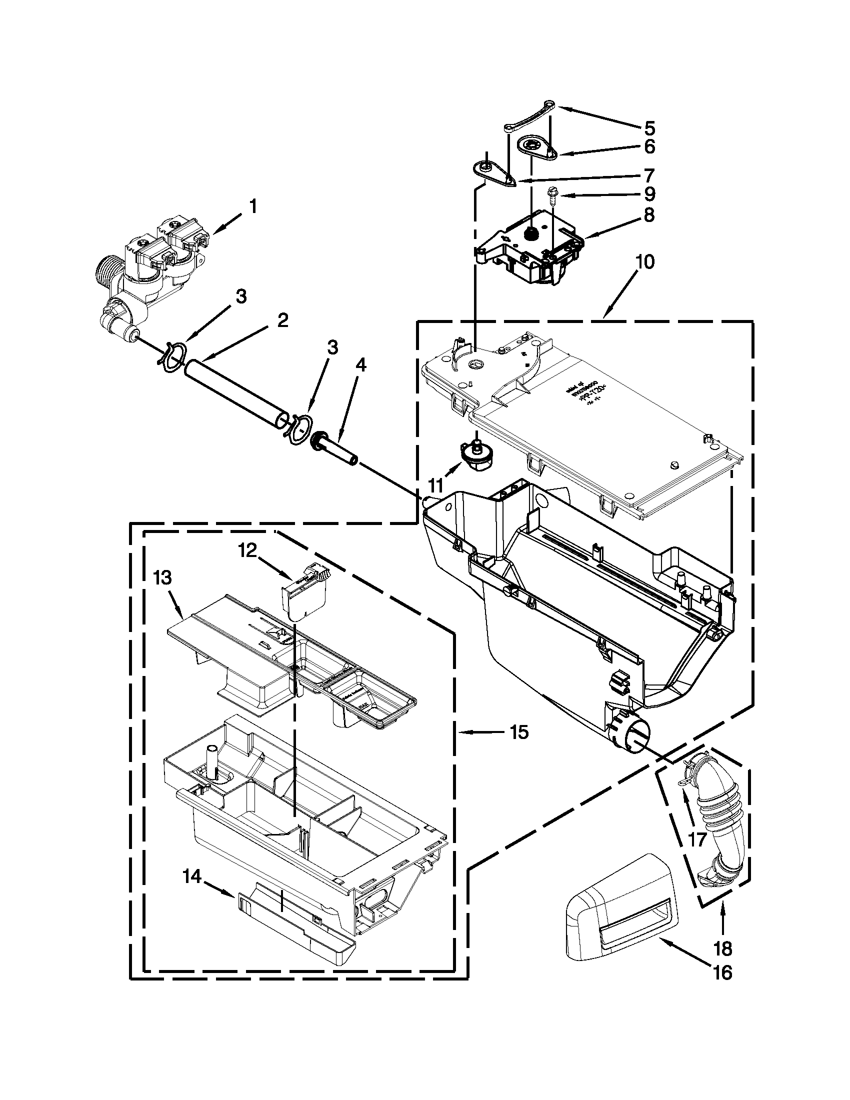 DISPENSER PARTS