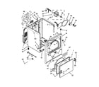 Maytag YMEDC300BW0 cabinet parts diagram