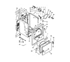 Maytag YMEDC400BW0 cabinet parts diagram