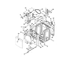 Maytag YMEDB700BW0 cabinet parts diagram