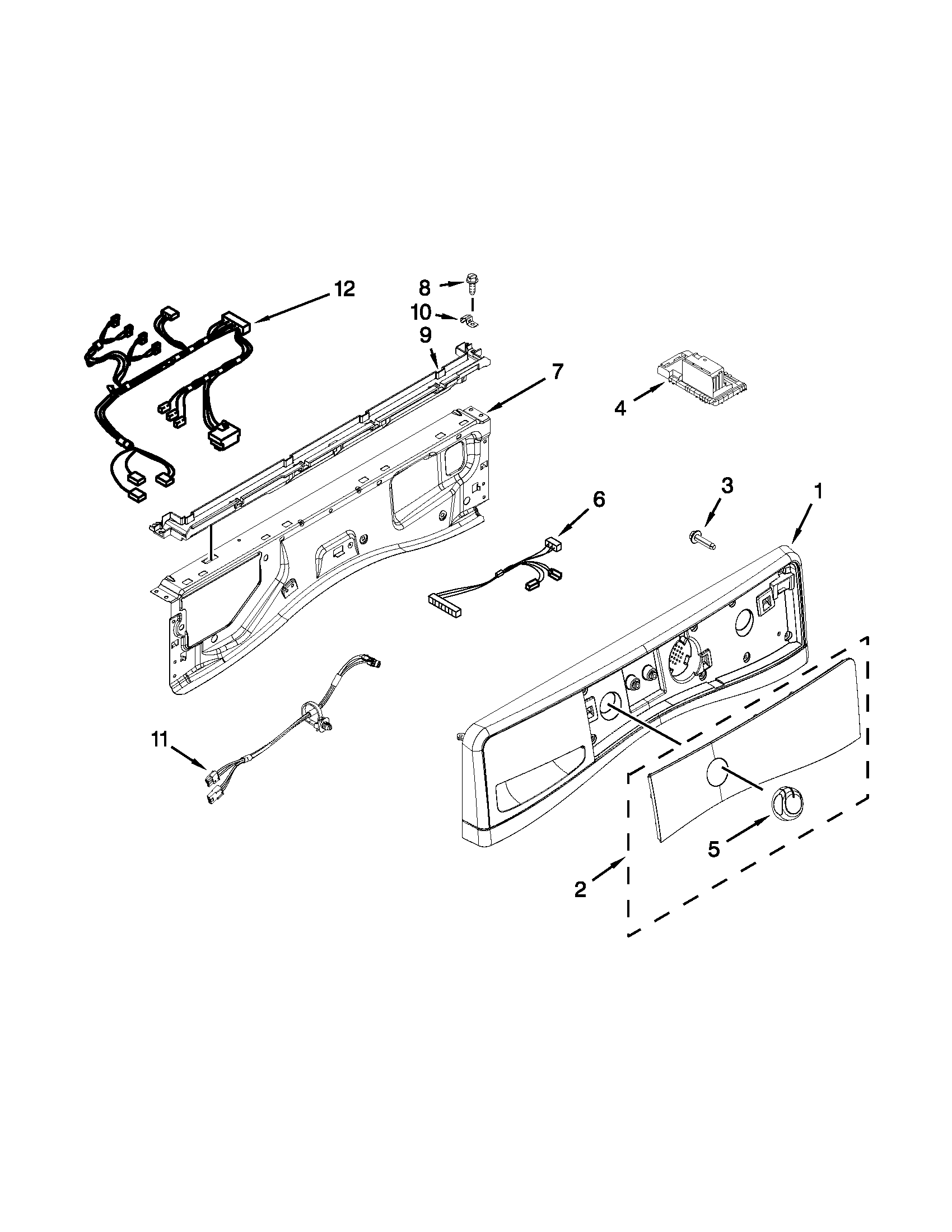 Control panel parts