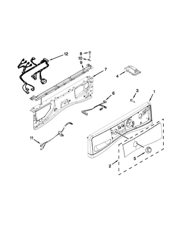 Control panel parts