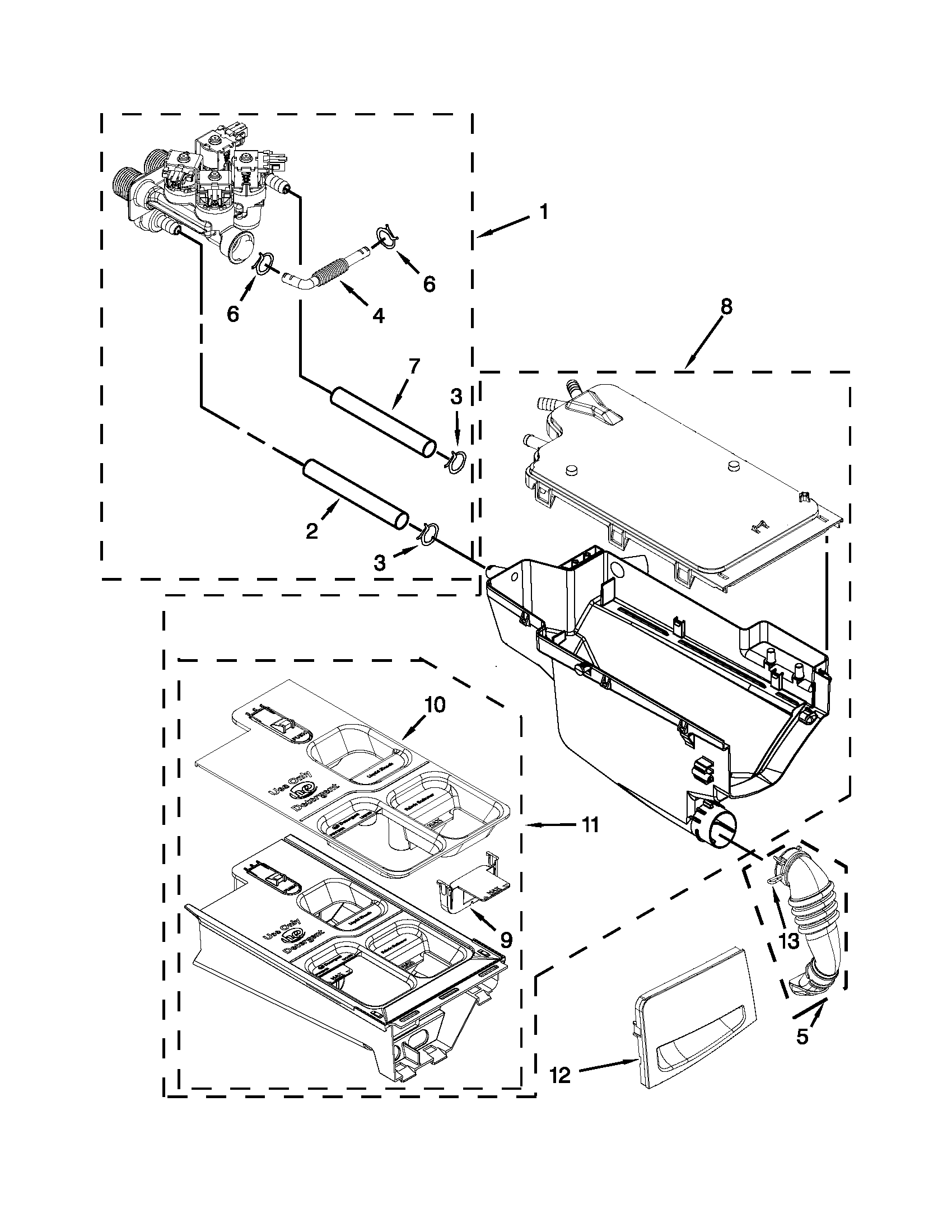 DISPENSER PARTS