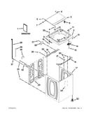 Top and cabinet parts