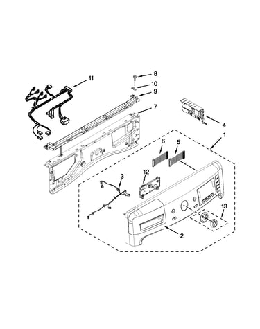Control panel parts