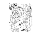 Maytag MDE25PNAGW1 bulkhead parts diagram