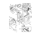 Maytag MDG25PNAGW2 cabinet parts diagram