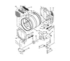 Maytag MDG25PNAGW2 bulkhead parts diagram