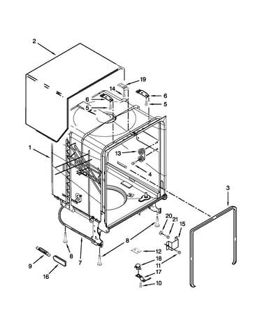 Tub and frame parts