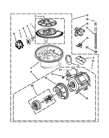 Pump and motor parts