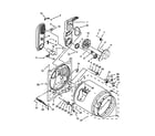 Maytag 7MMGDC410AW2 bulkhead parts diagram