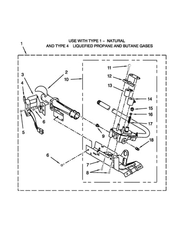 8318272 burner assembly parts