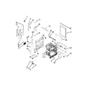 Whirlpool GGE388LXS04 chassis parts diagram
