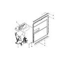 Whirlpool BLB14DRANA1 inner door parts diagram