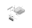 Whirlpool BLB14DRANA1 lower rack parts diagram