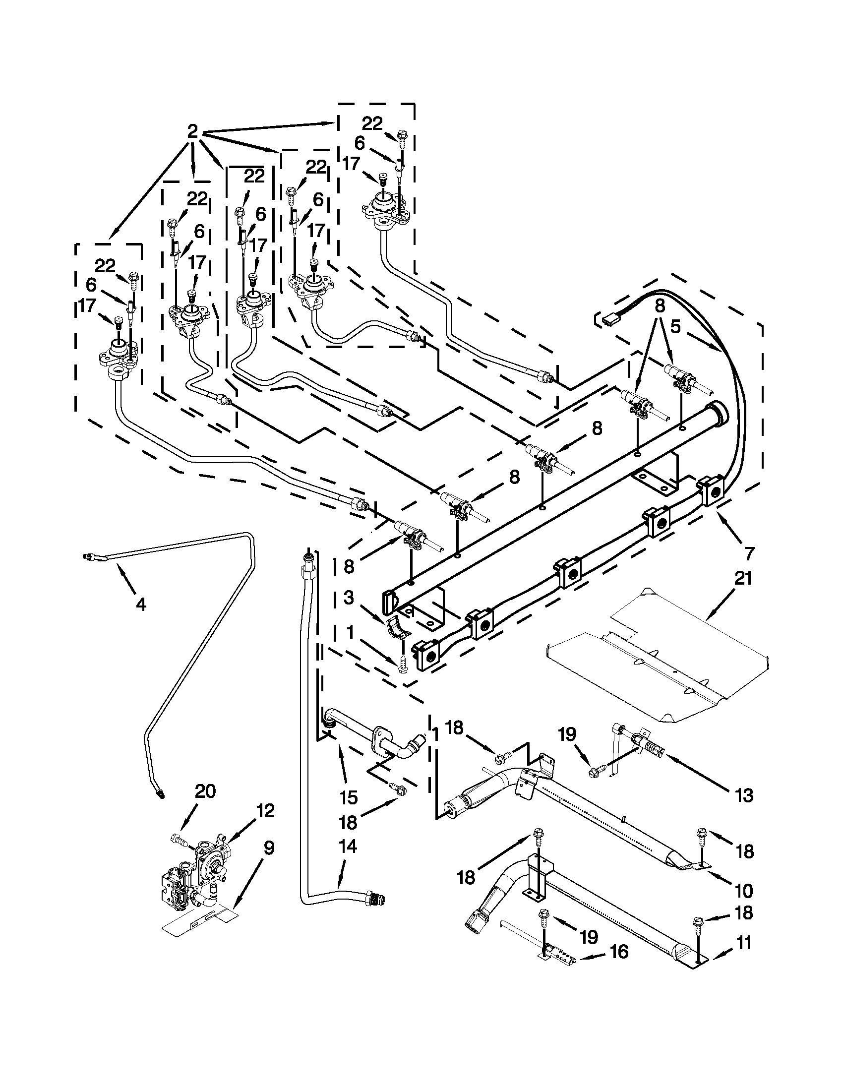 MANIFOLD PARTS